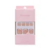 30 pcs Press On Toe Nails French Manicure