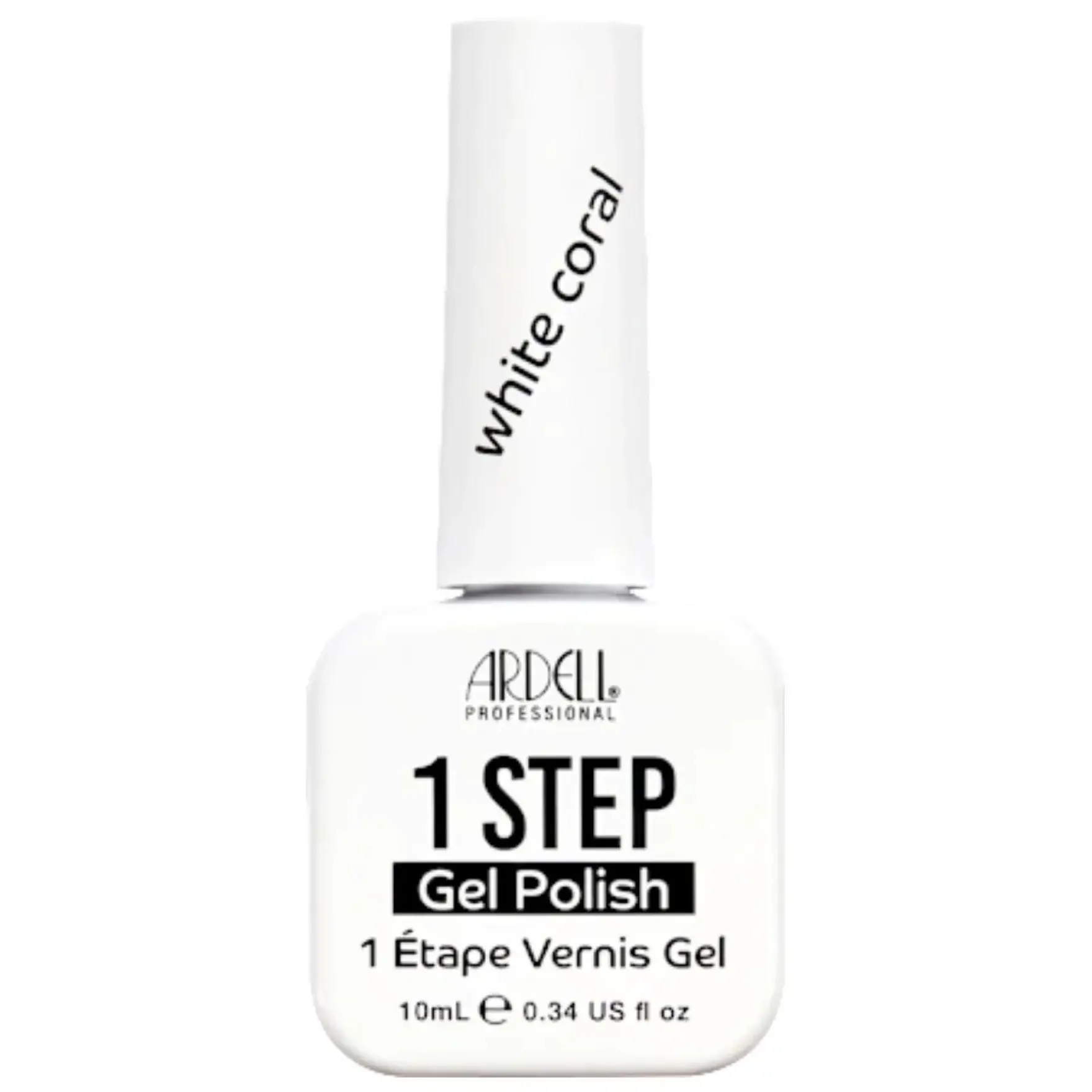 1 Step Gel Polish White Coral