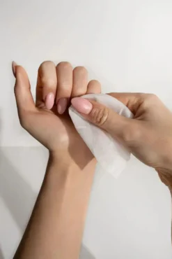 Acetone Free Nail Polish Remover Wipes