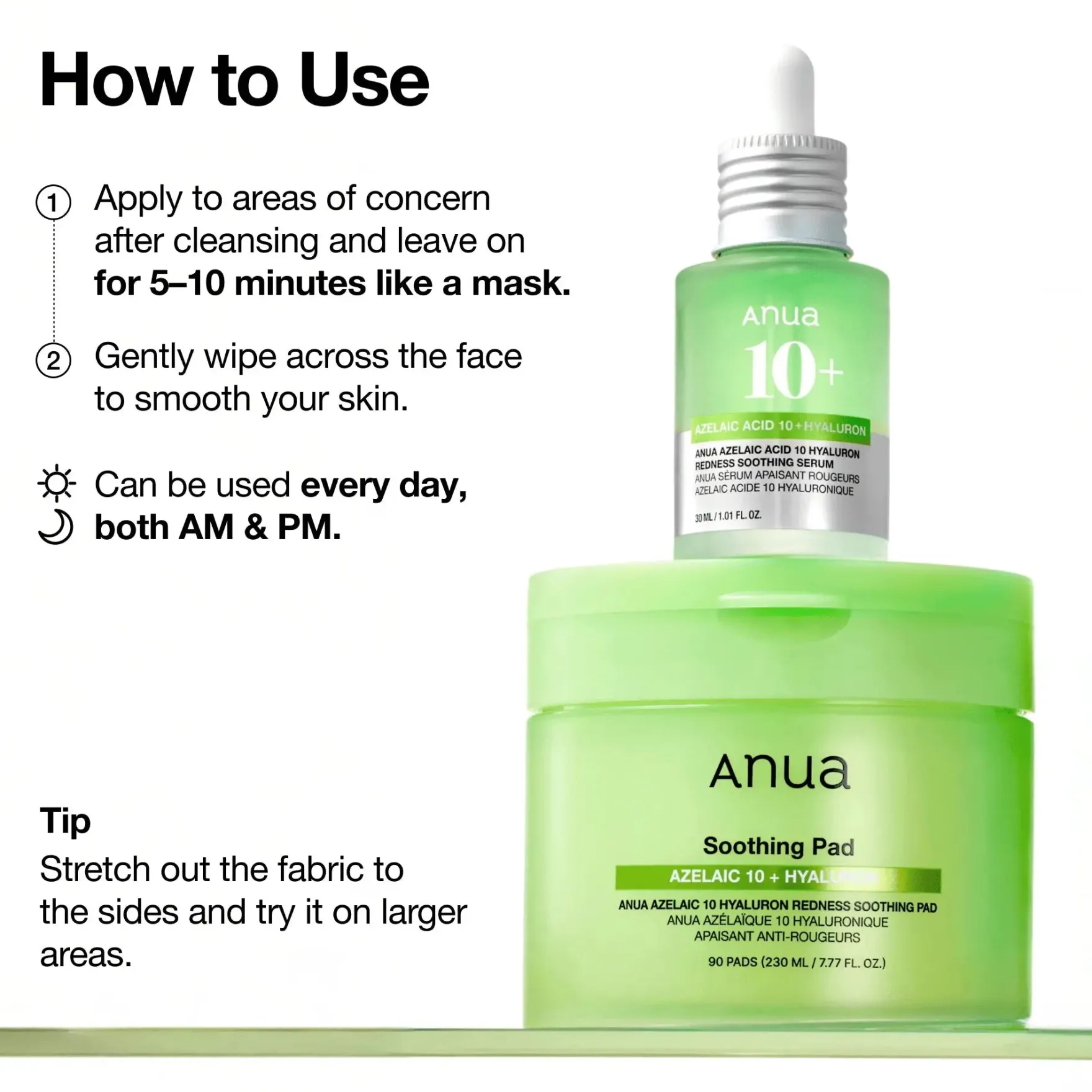 Acid 10 Hyaluron Redness Soothing Pad