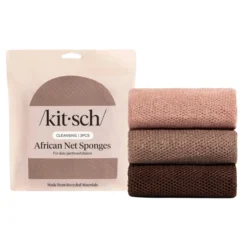African Net Sponges 3pc Set