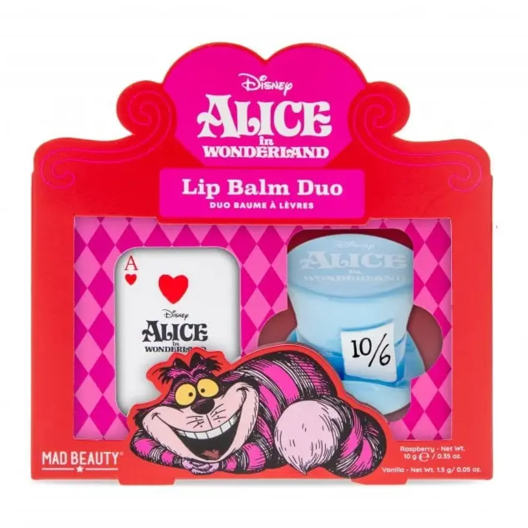 Alice in Wonderland Lip Balm Duo