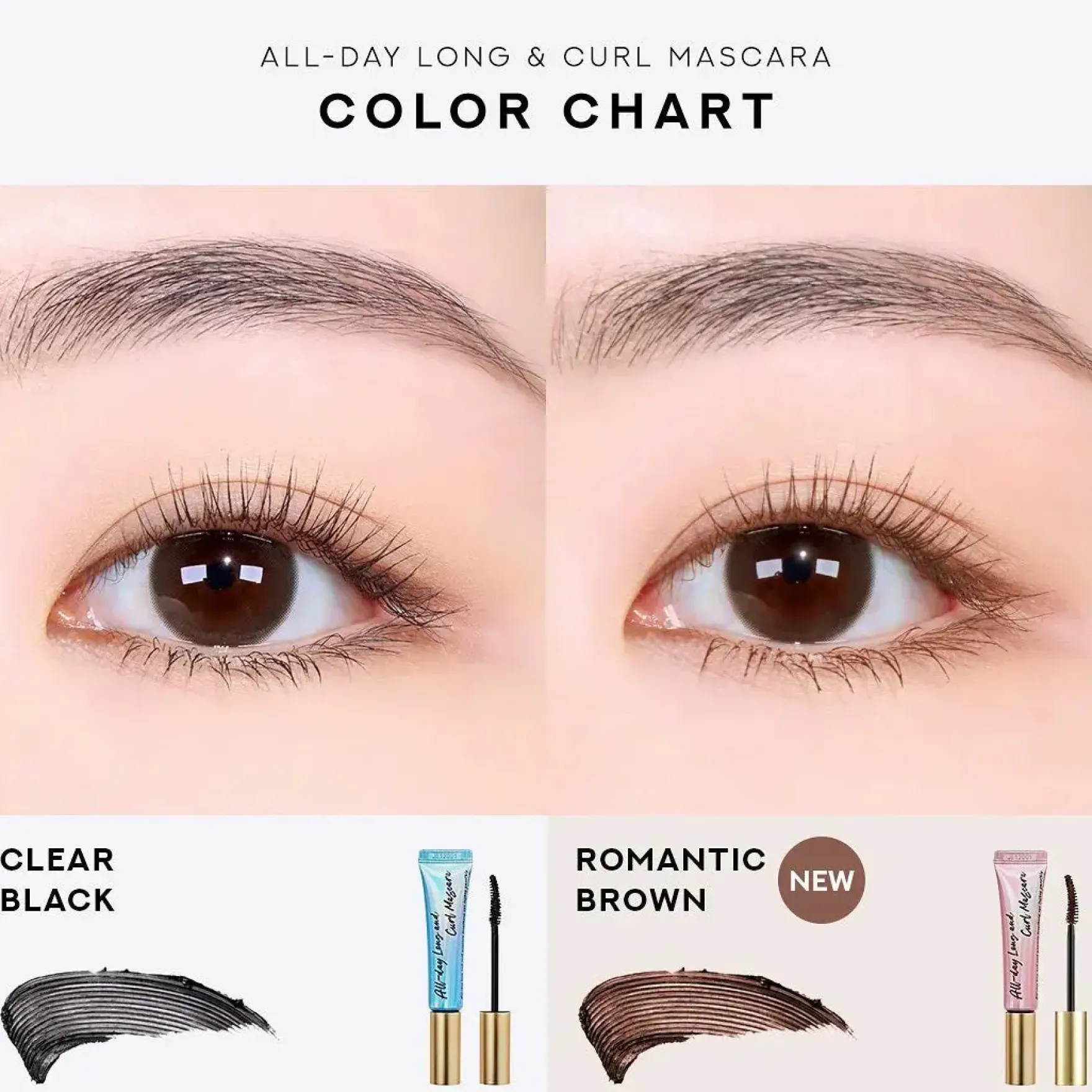 All-Day Long And Curl Mascara 01 Black