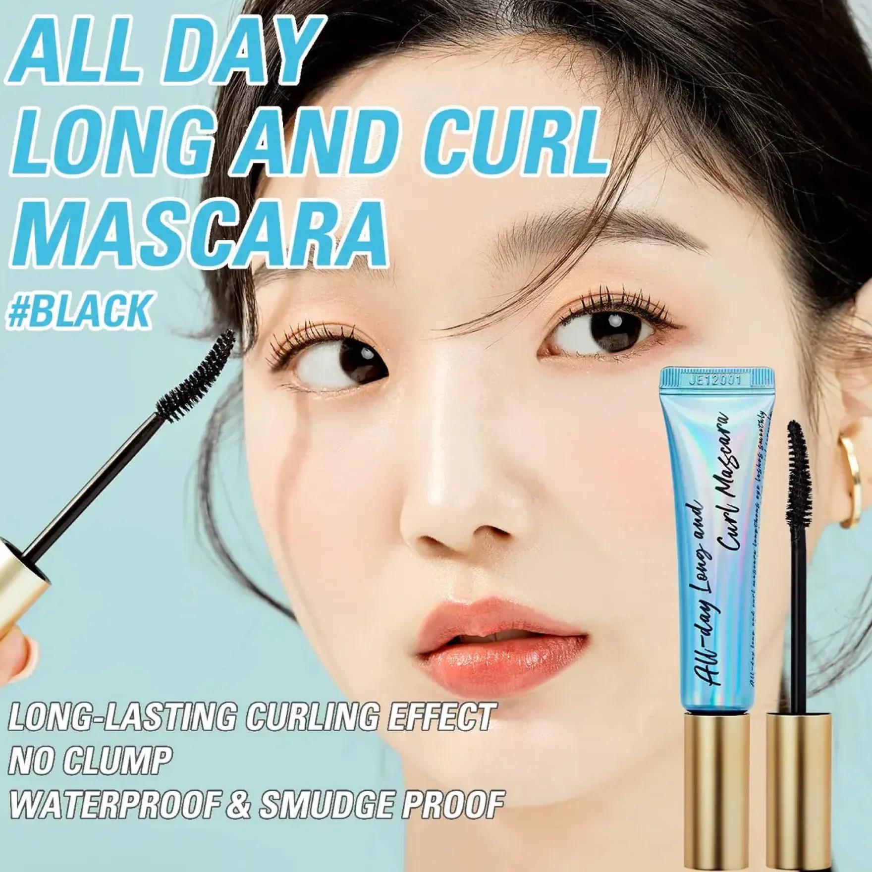 All-Day Long And Curl Mascara 01 Black