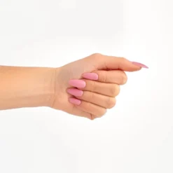 Almond Blush Pink Acrylic Nails