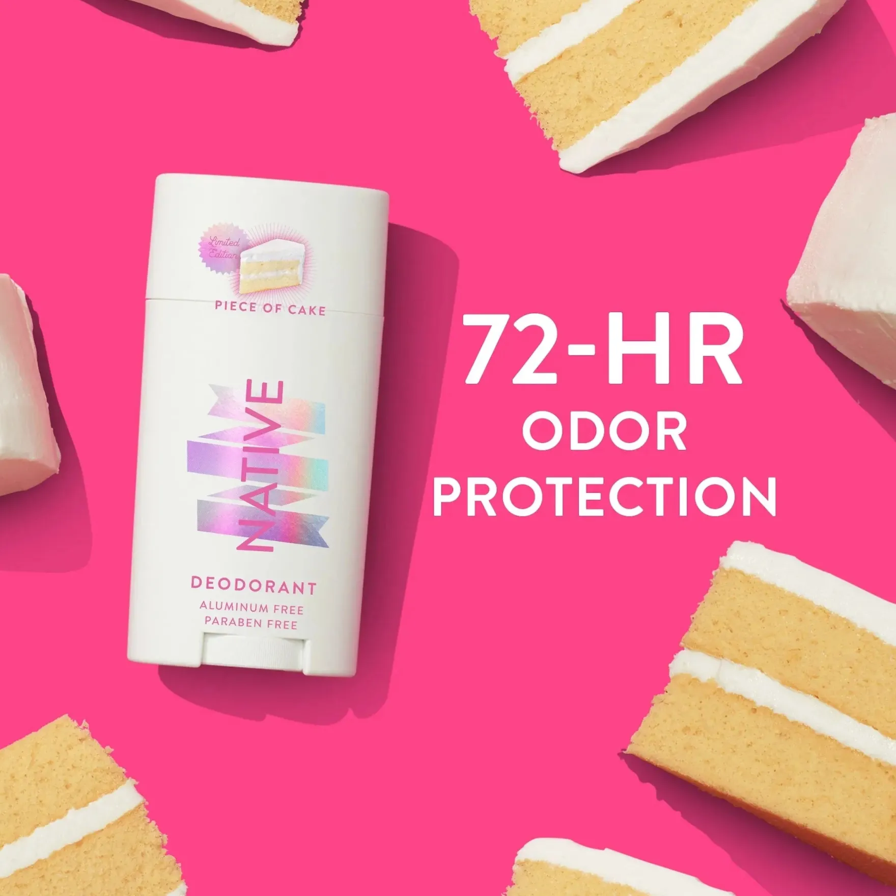 Aluminum Free Deodorant Stick Piece of Cake