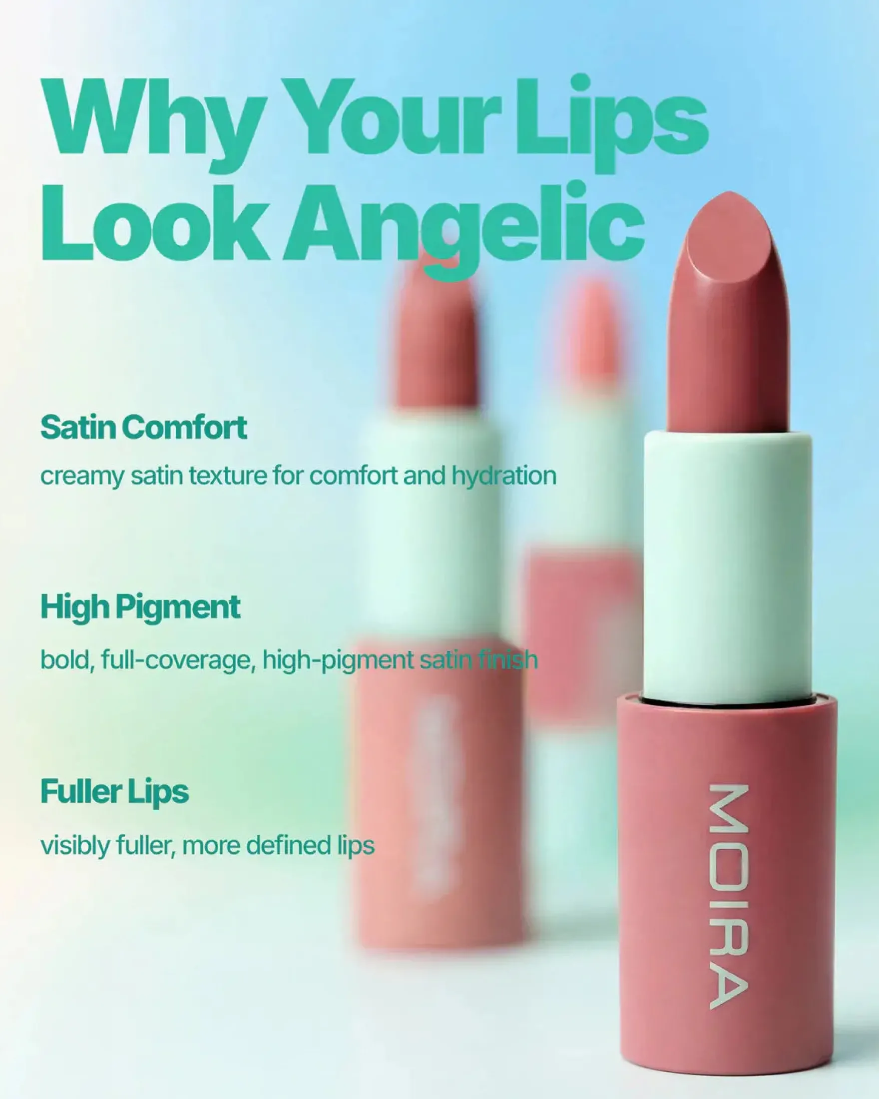 Angel Satin Lipstick 003 Soft Wing