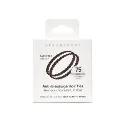 Anti Breakage Hair Ties Black