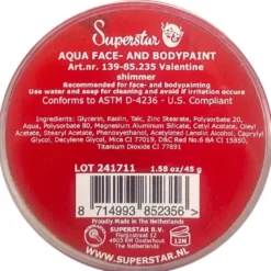 Aqua Face & Bodypaint Shimmer Valentine