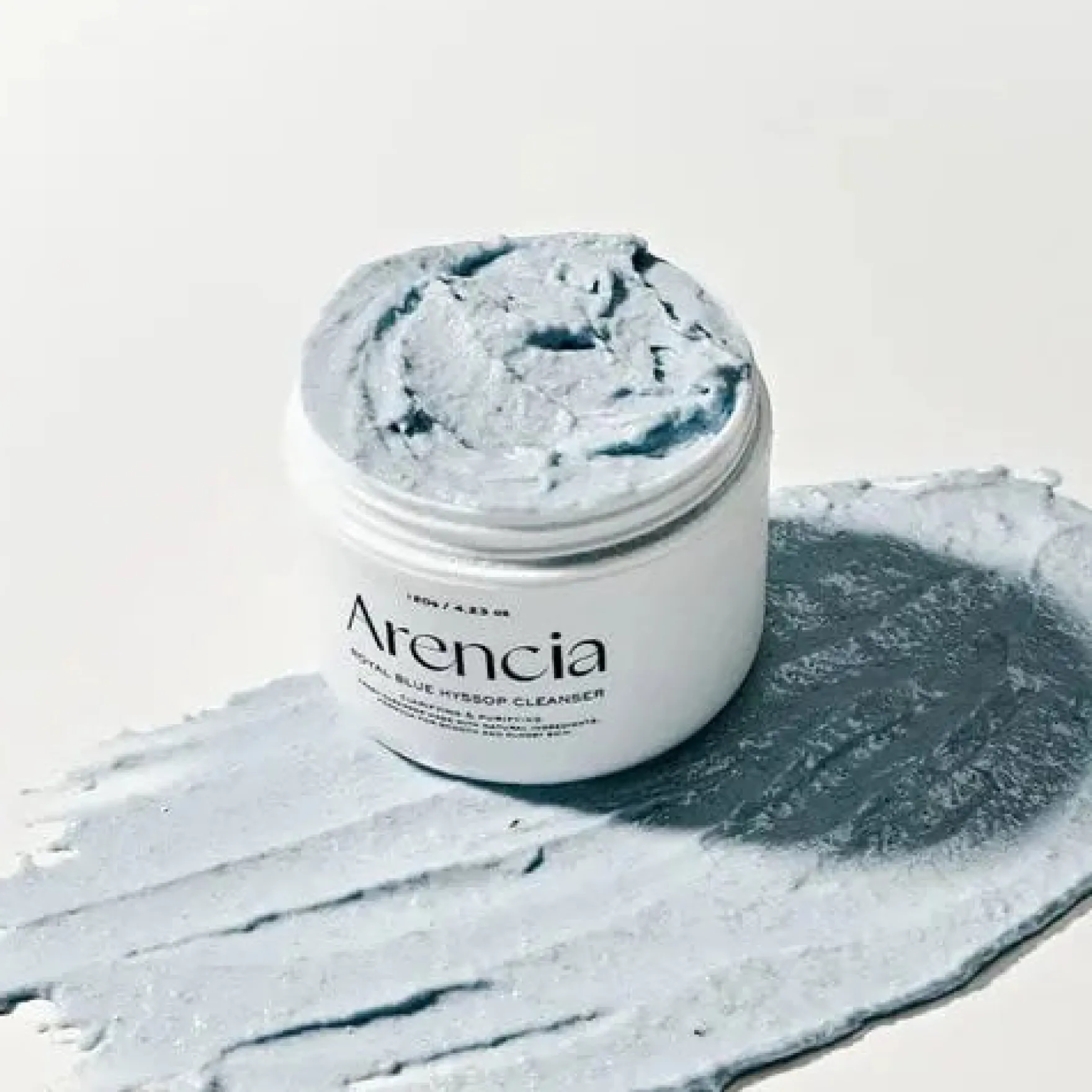 Arencia Fresh Blue Hyssop Rice Mochi Cleanser