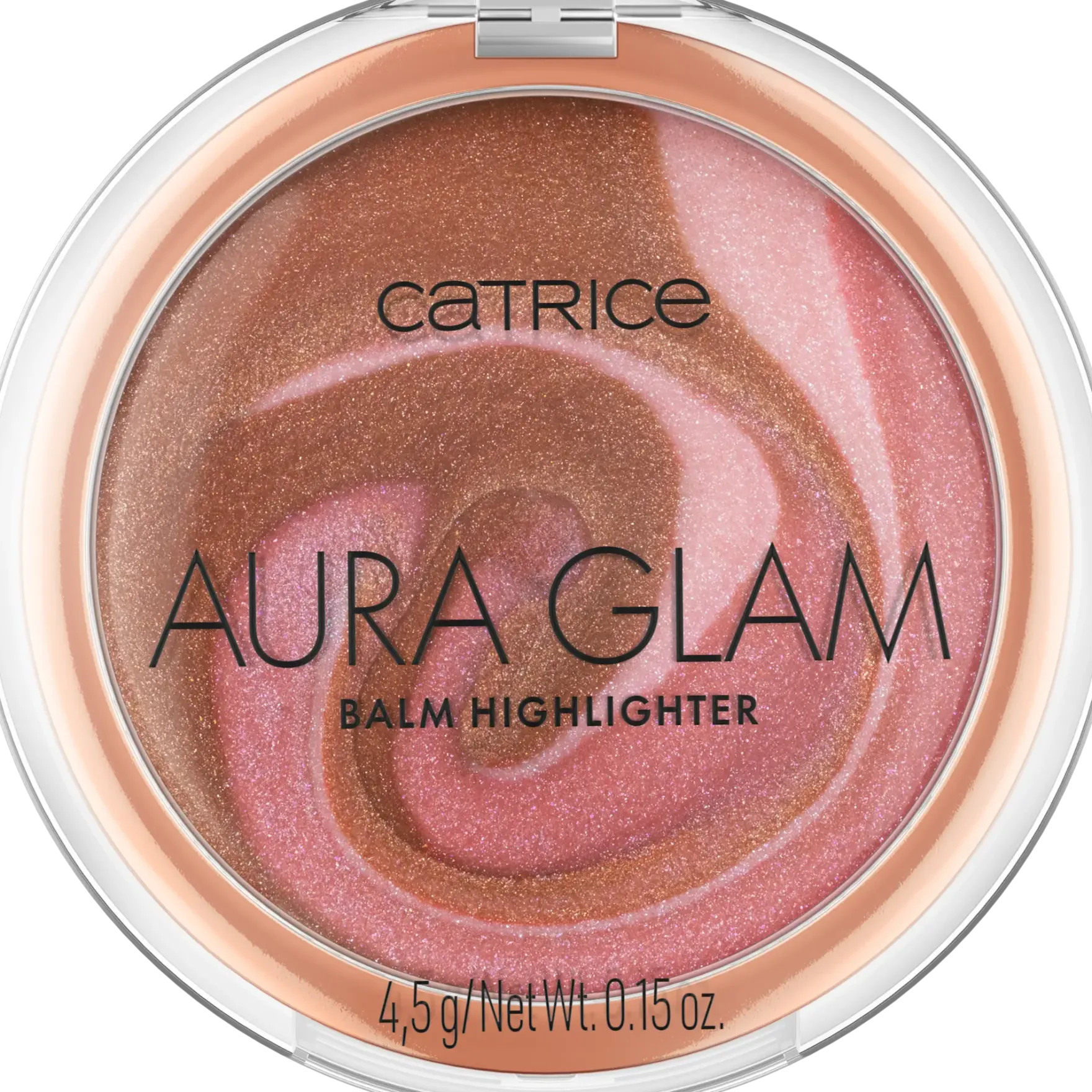 Aura Glam Balm Highlighter 010 A Swirl Of Rose