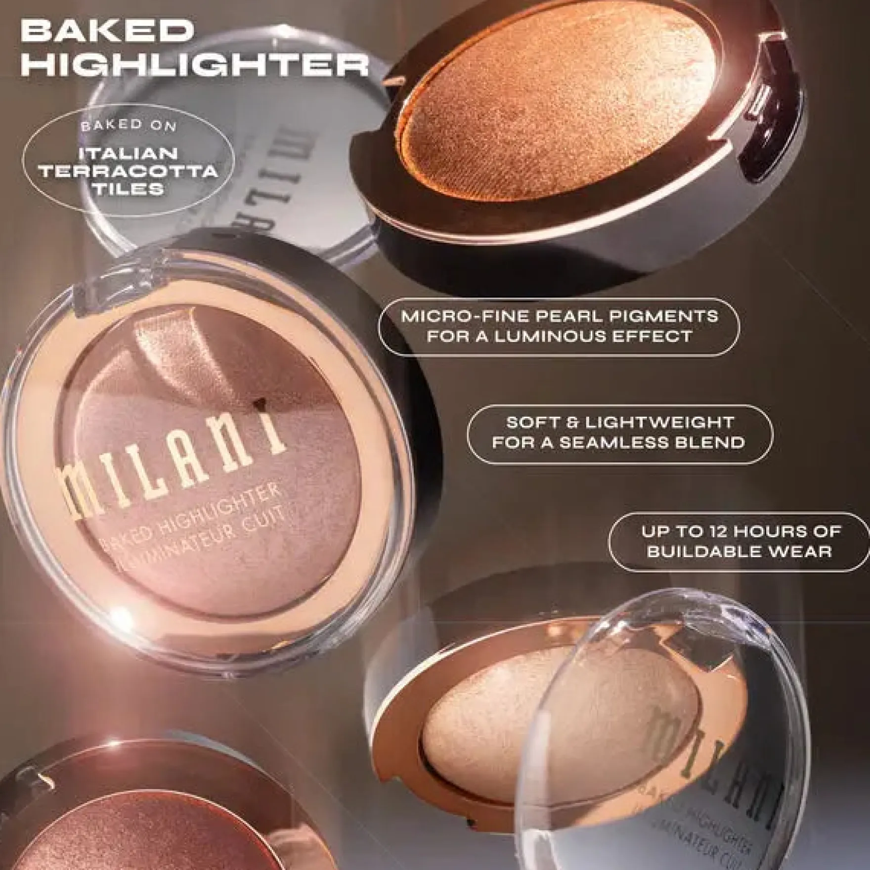 Baked Highlighter 01 Dolce Perla