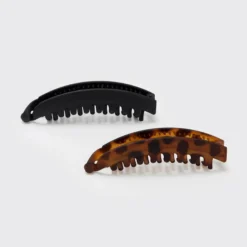 Banana Clips Black & Tort