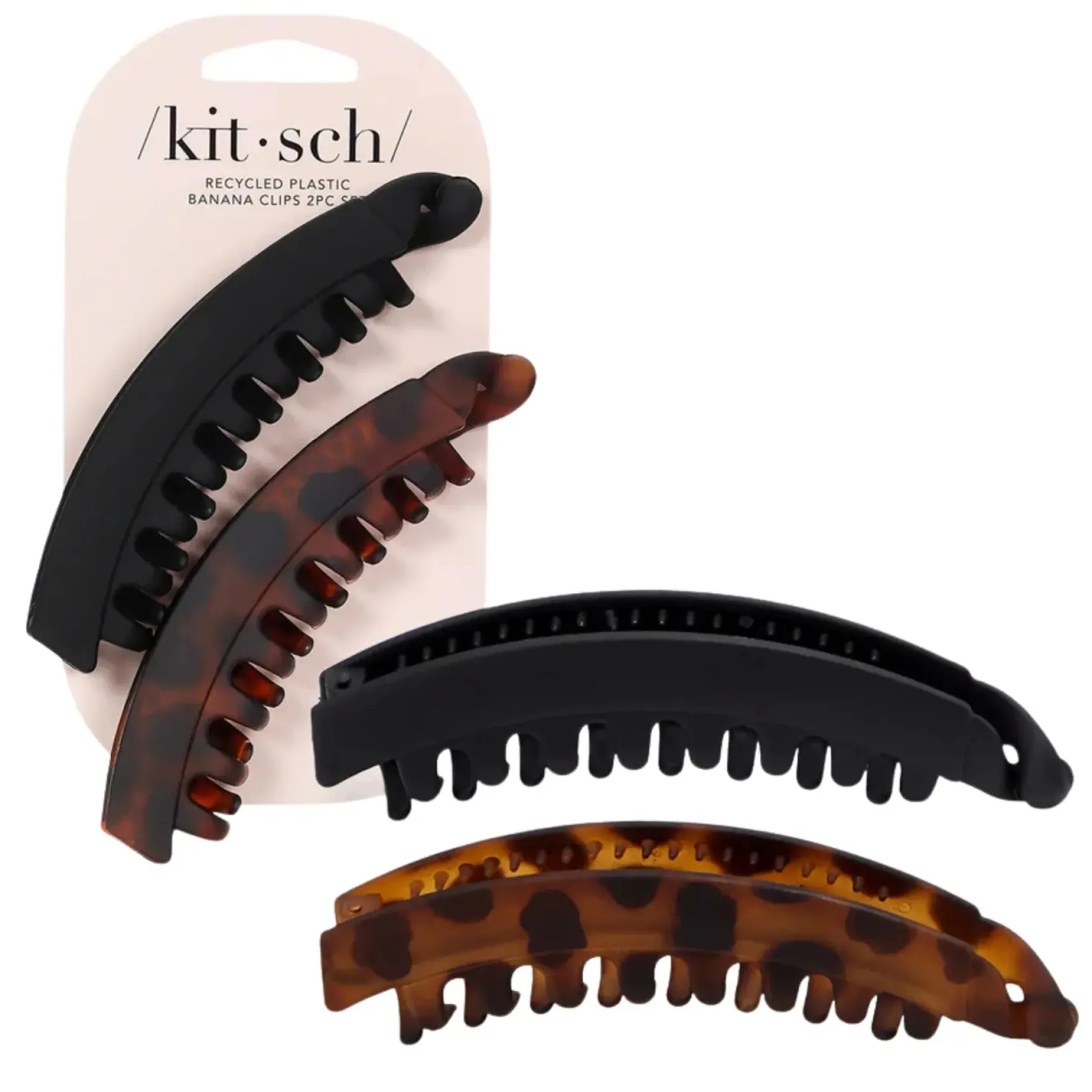 Banana Clips Black & Tort