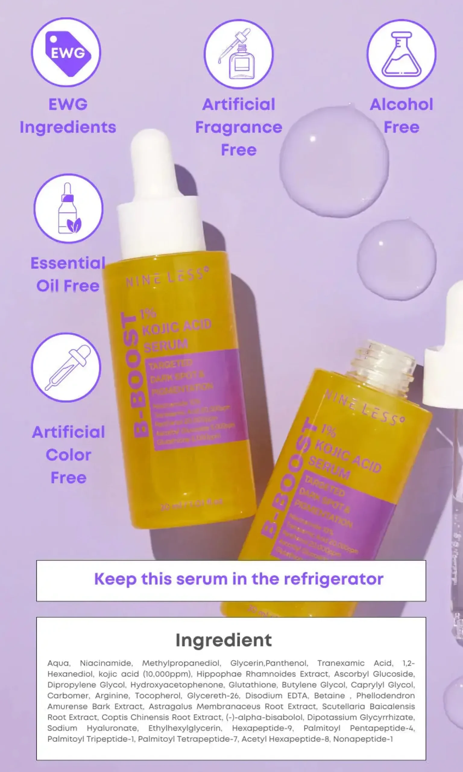 B-Boost 1% Kojic Acid Serum
