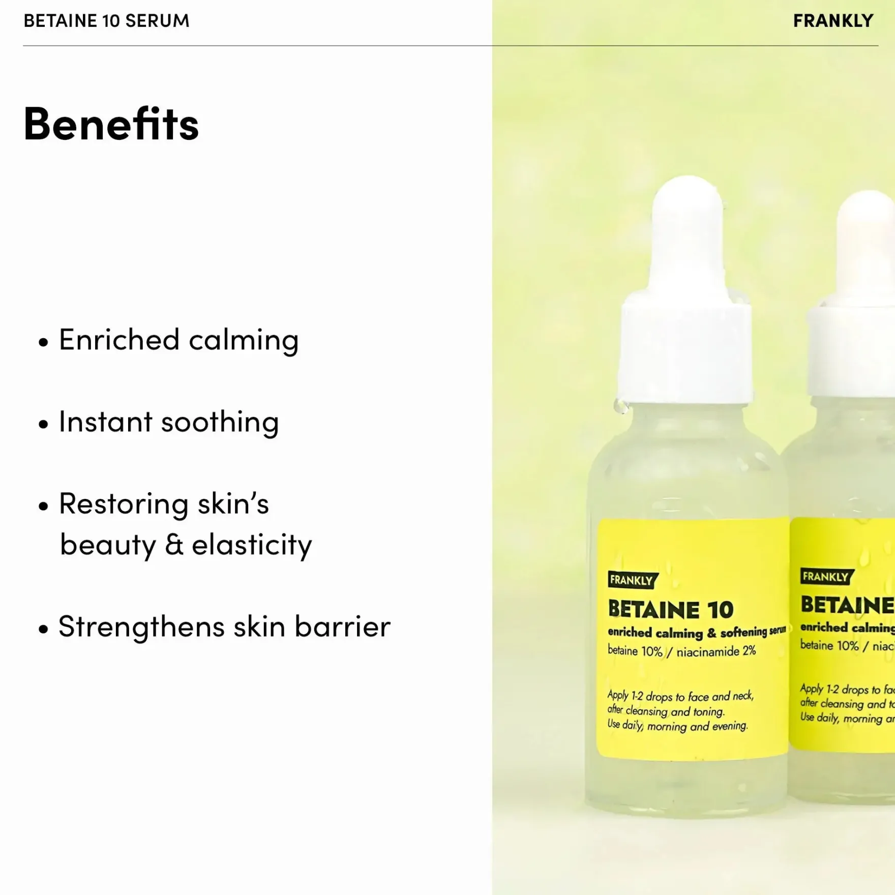 Betaine 10 Serum