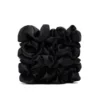 Big Satin Scrunchies Black 6 Pieces