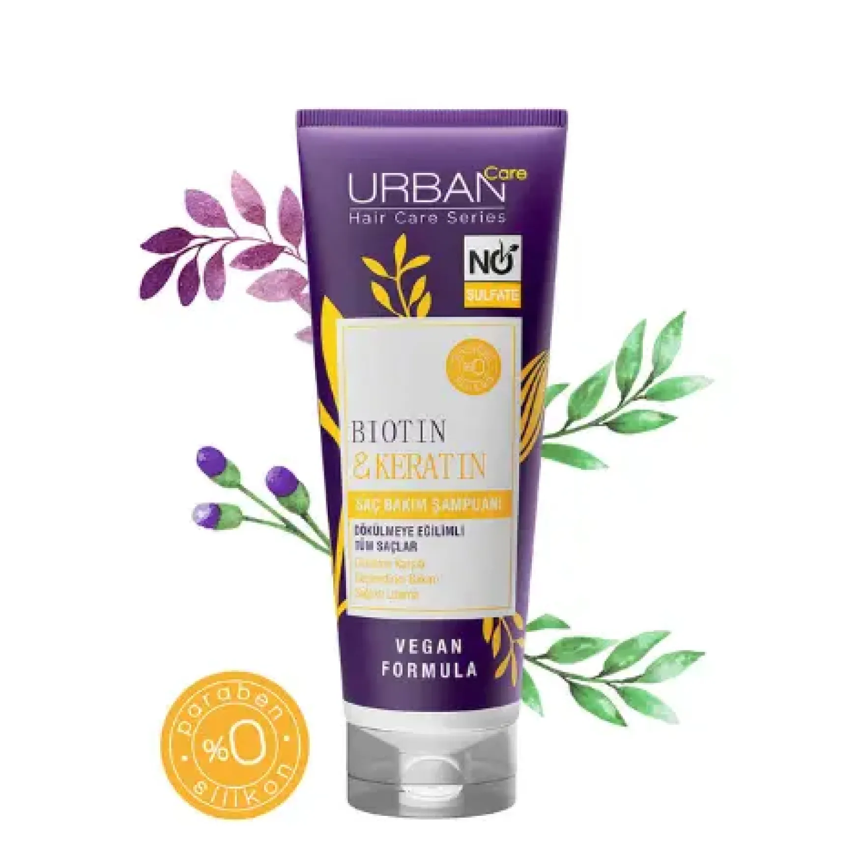 Biotin & Keratin Shampoo No Sulfate