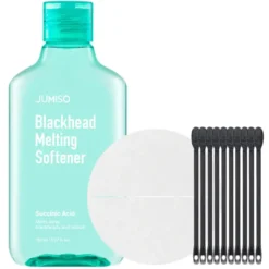 Blackhead Melting Softner & Cotton Pads & Cotton Swab