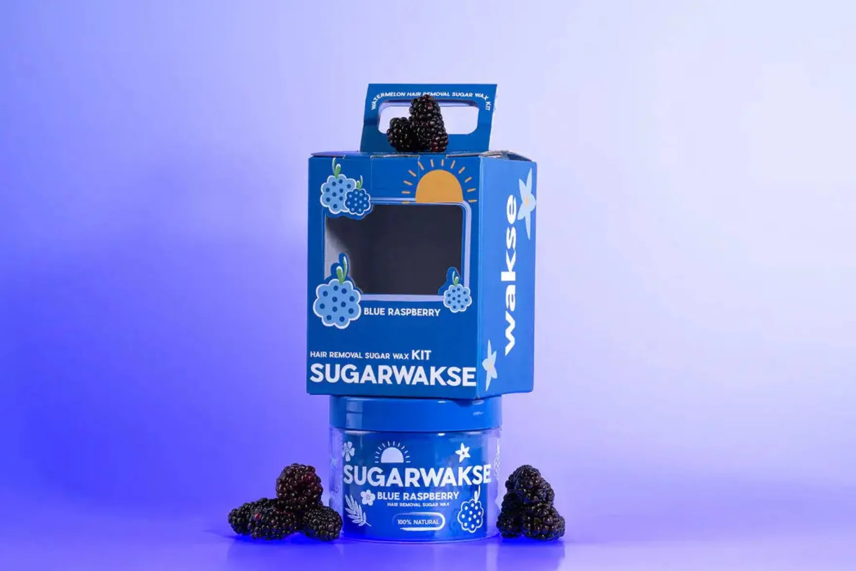 Blue Raspberry Sugar Wax Kit