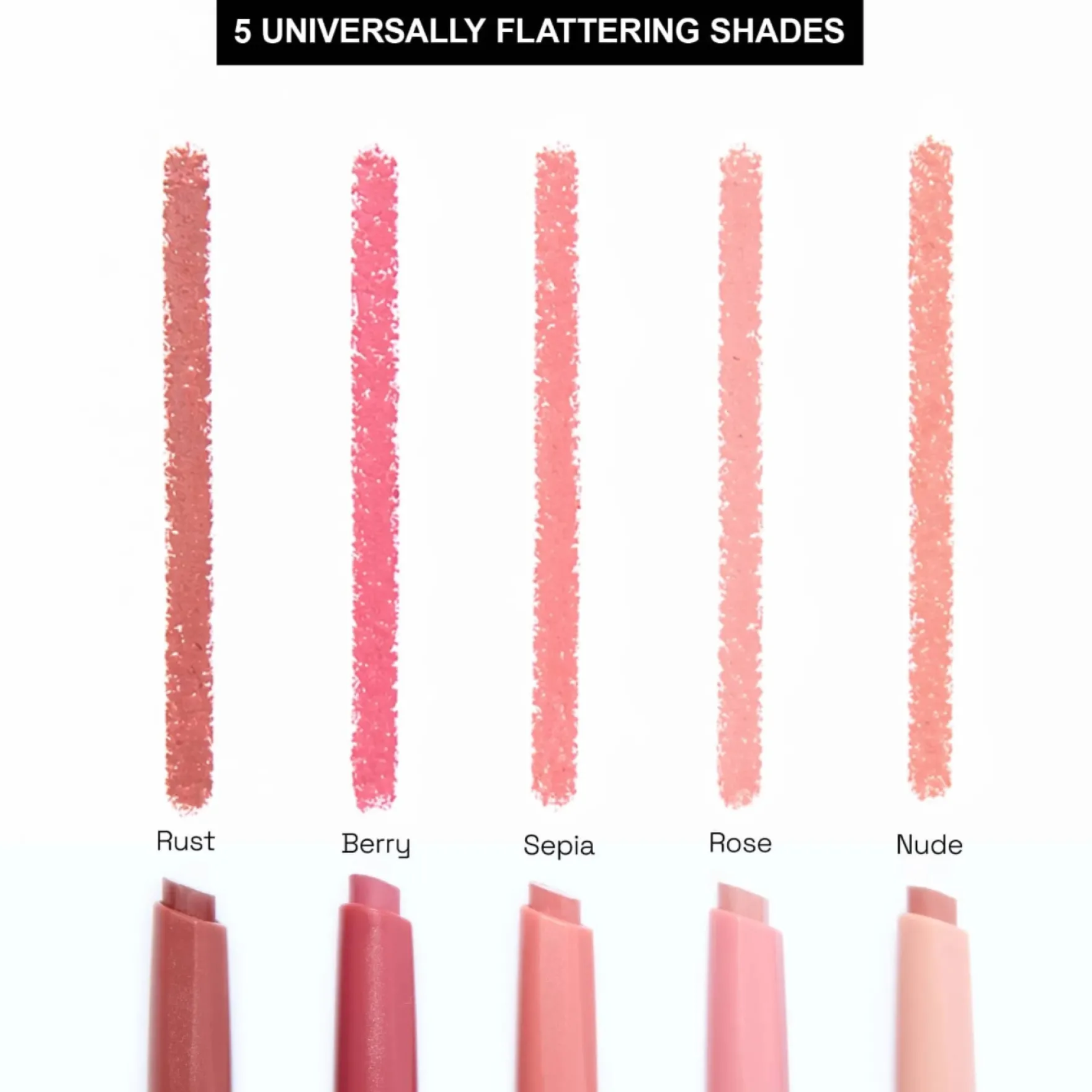 Blurred Line Matte Lip Crayon Rust