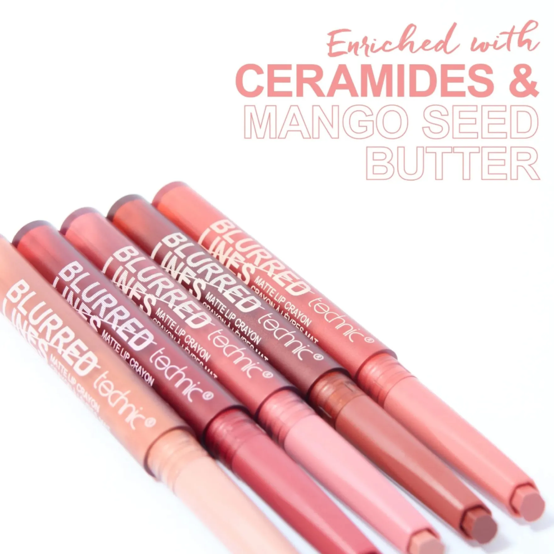 Blurred Line Matte Lip Crayon Sepia