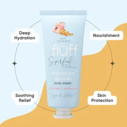 Body Cream Peach & Caramel Moisturizing