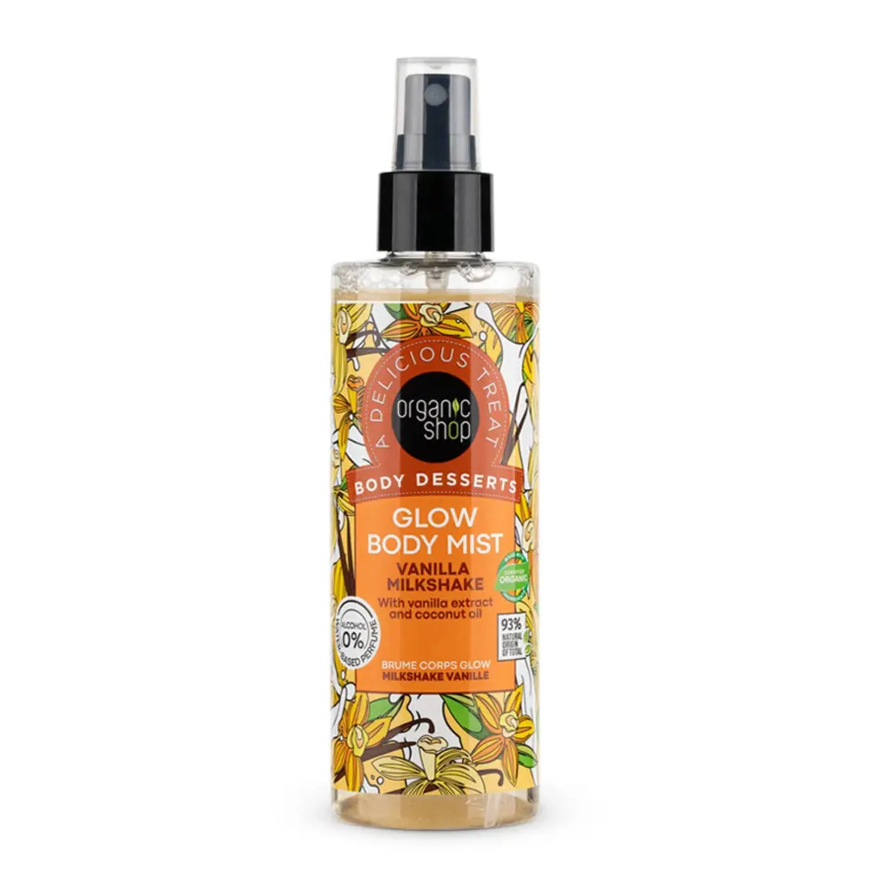 Body Desserts Glow Body Mist Vanilla Milkshake