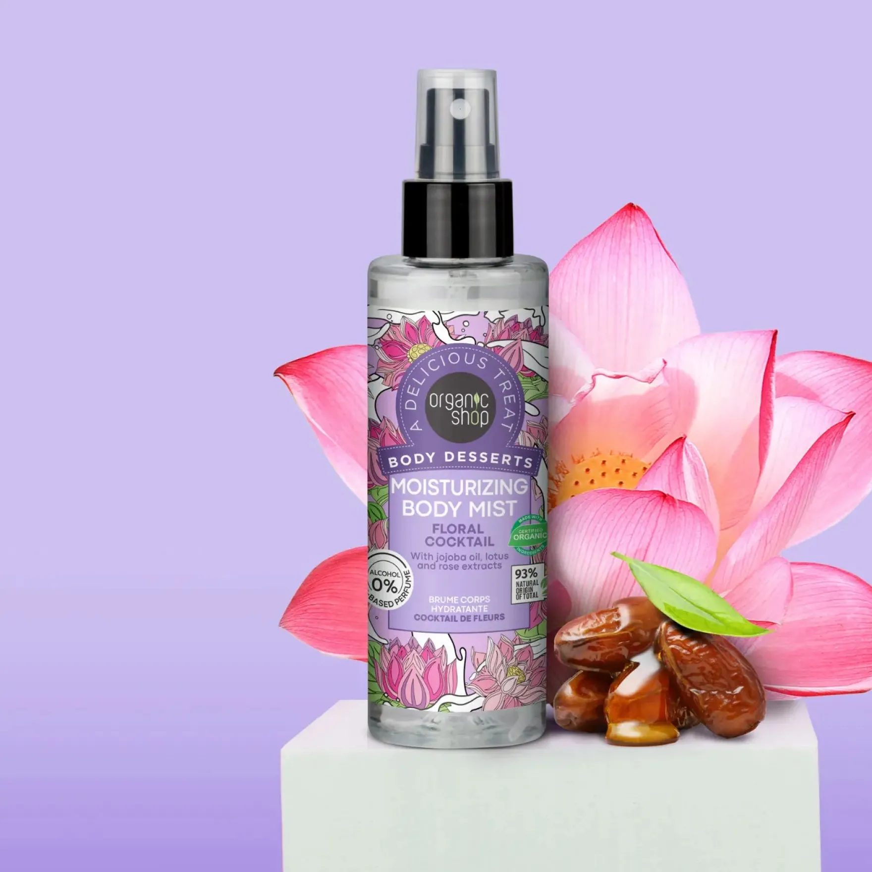 Body Desserts Moisturizing Body Mist Floral Cocktail