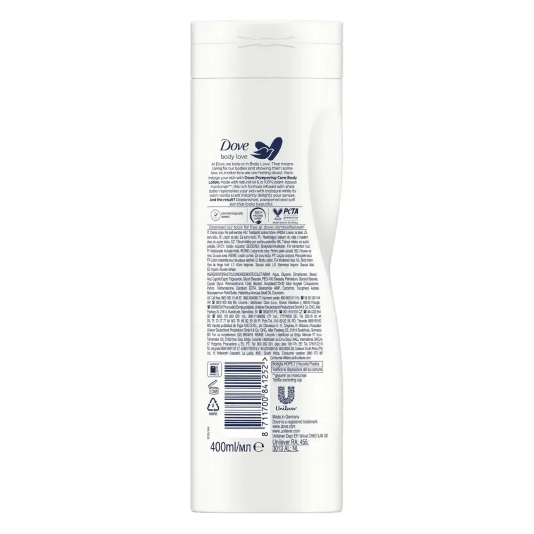 Body Lotion Shea Butter & Vanille