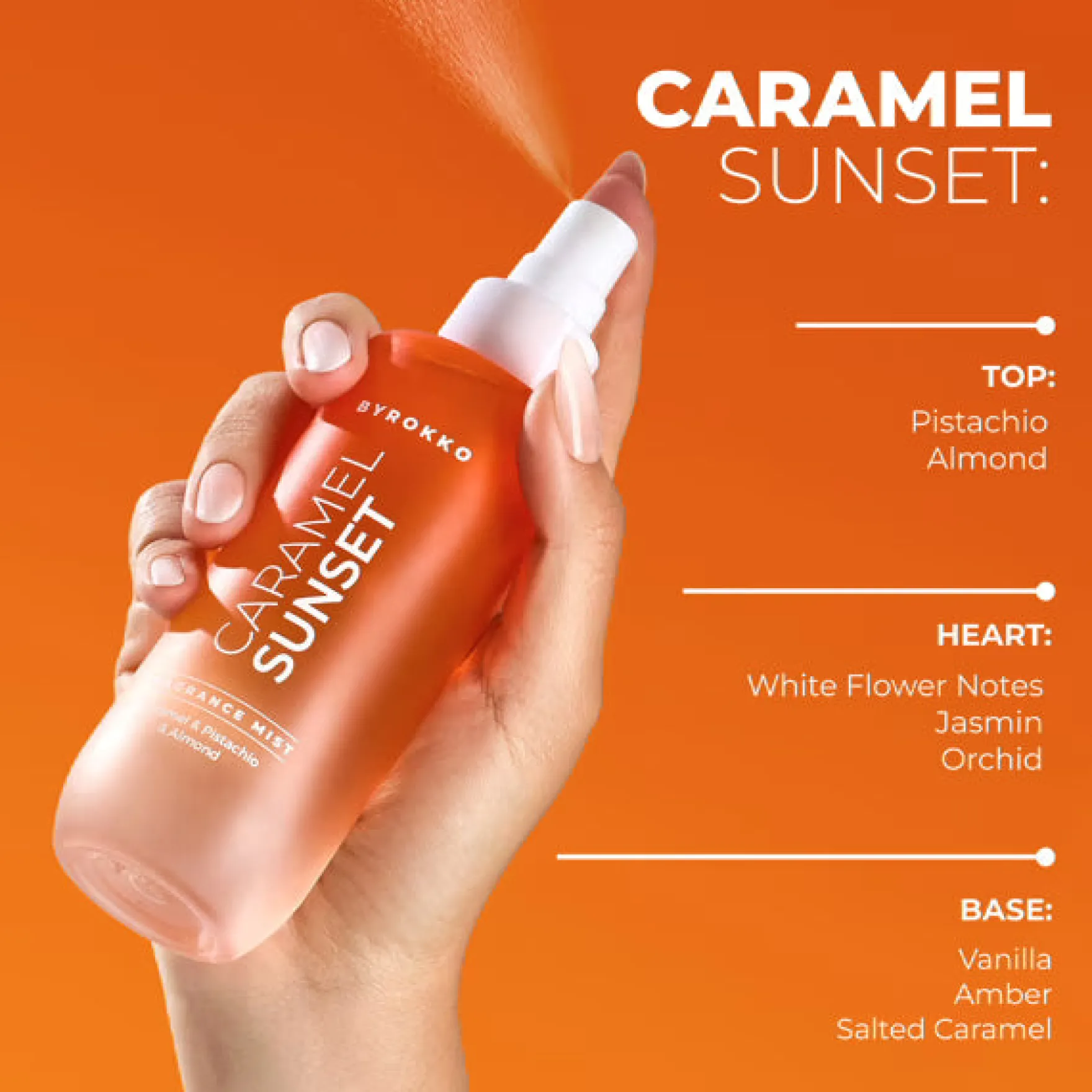 Body Mist Caramel Sunset