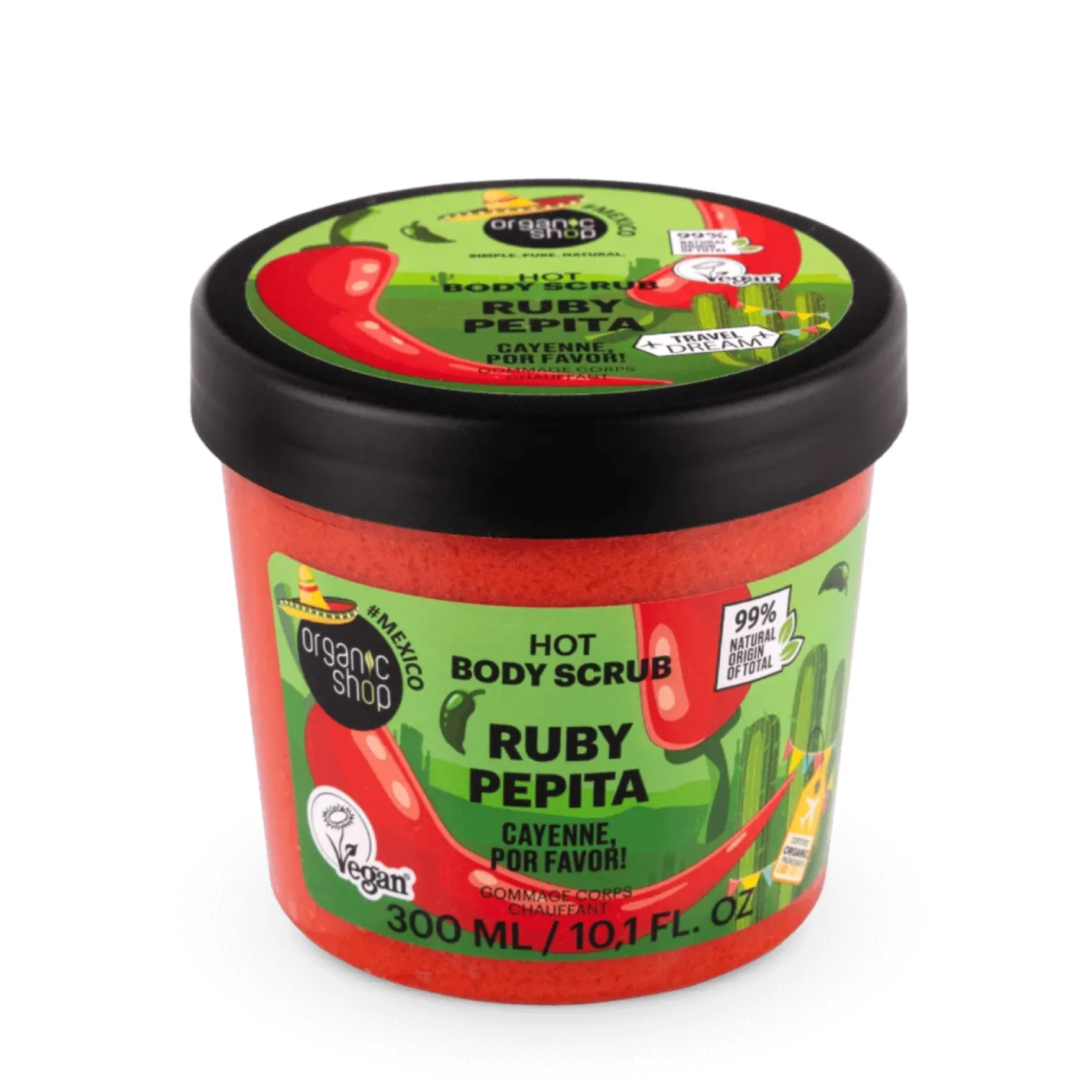 Body Scrub Ruby Pepita Hot Cayenne Por Favor!