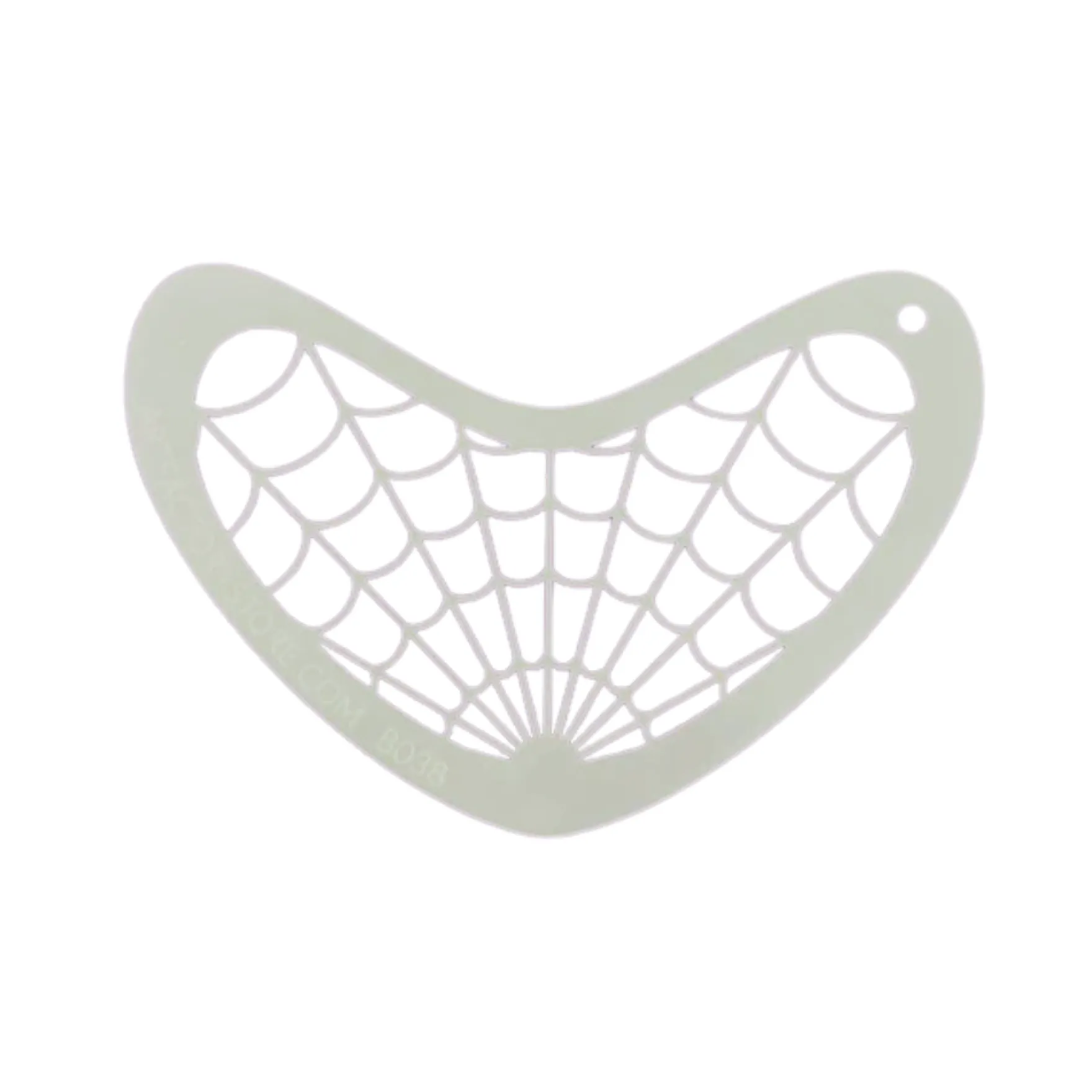 Boomerang Face Paint Stencil By Art Factory Spider Web