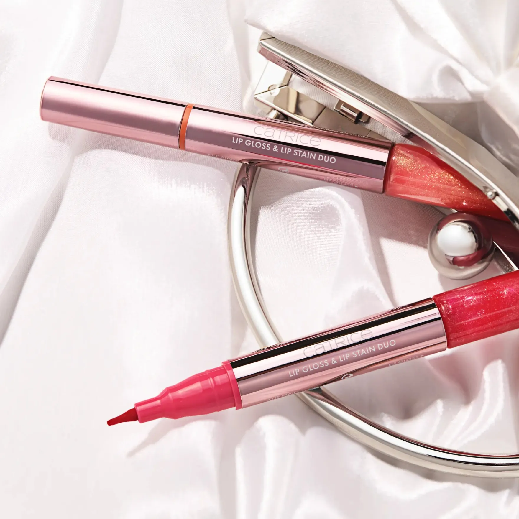 Brides & Besties Lip Gloss & Lip Stain Duo C01 Apricot Promise