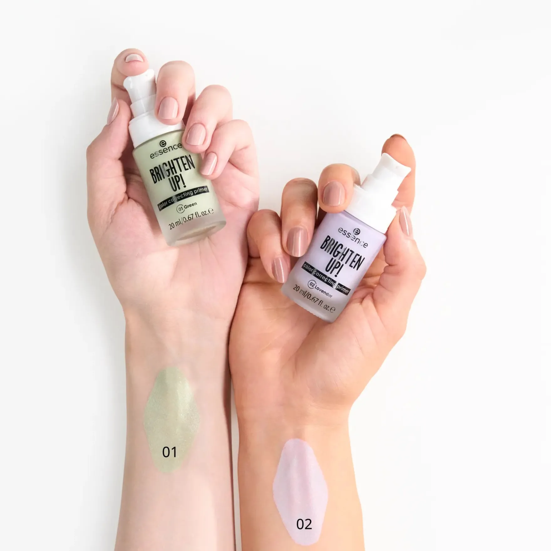 Brighten Up! Color Correcting Primer 01 Green