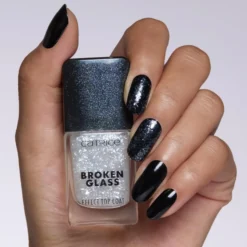 Broken Glass Effect Top Coat 050 Sparkling Reflection