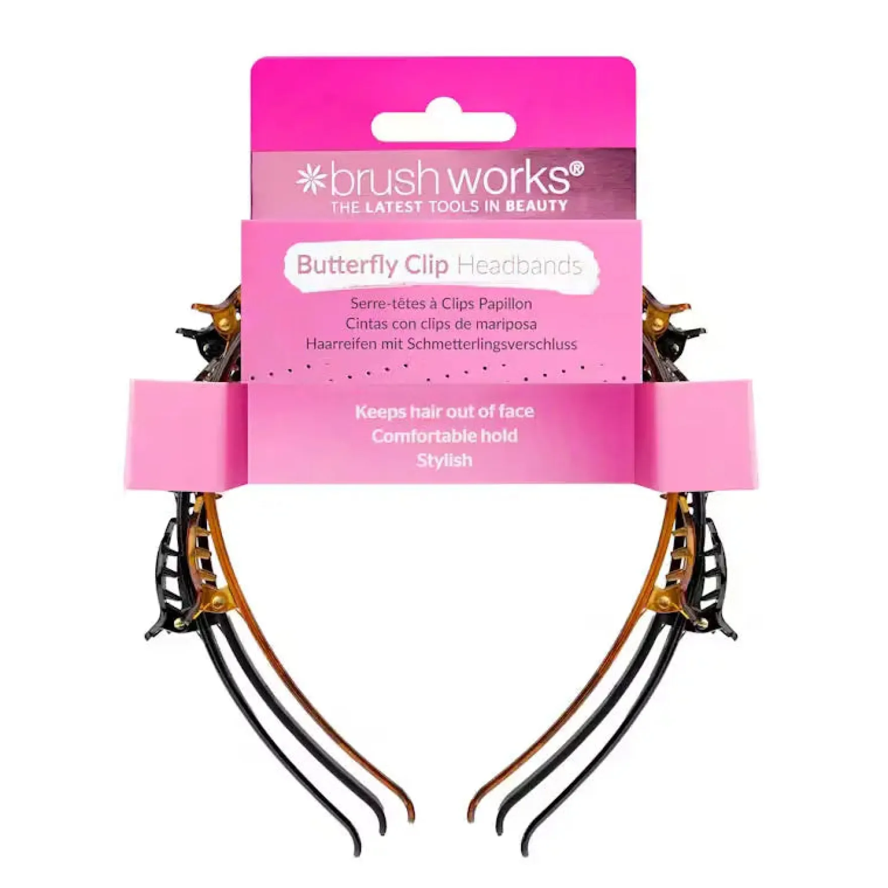 Butterfly Clip Headbands Set