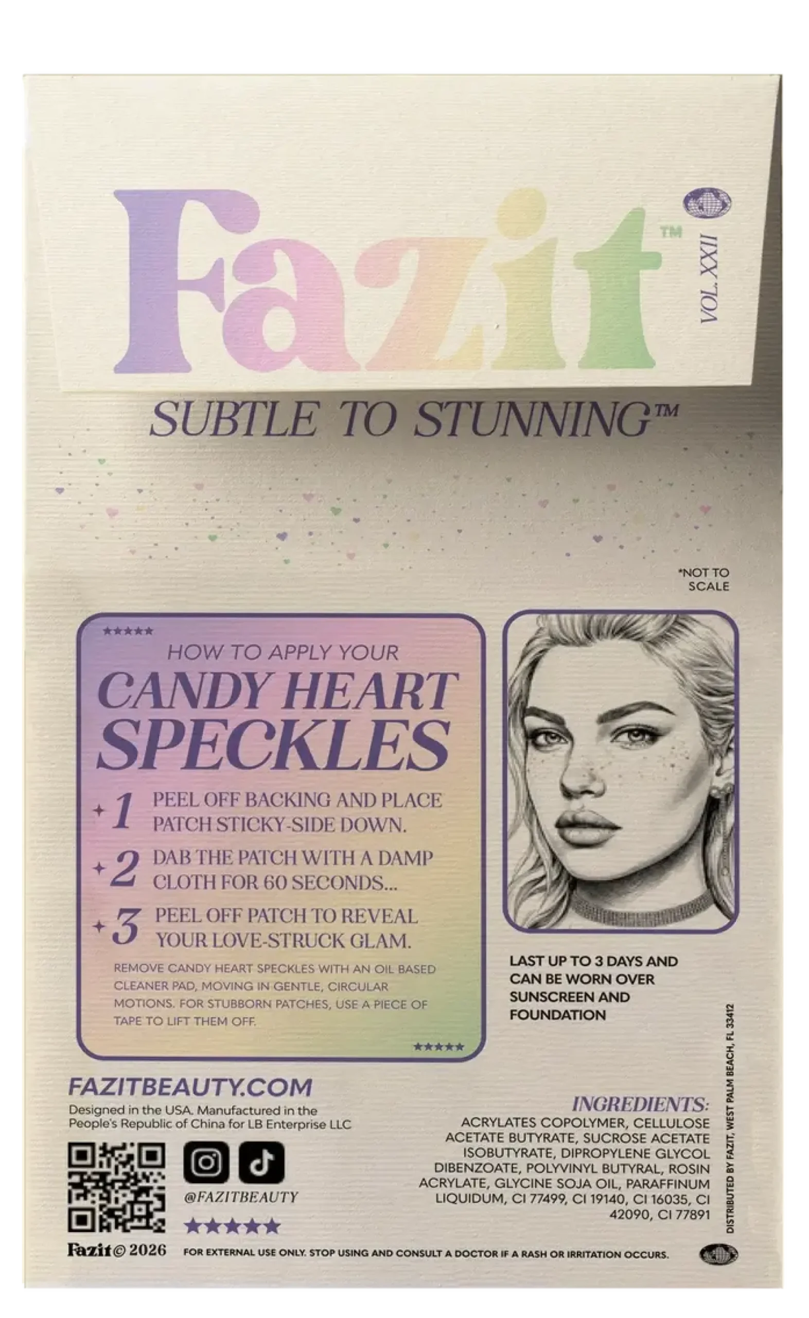 Candy Heart Speckles
