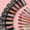 Cat Eye Gel Polish Sparkling Golden Shadow