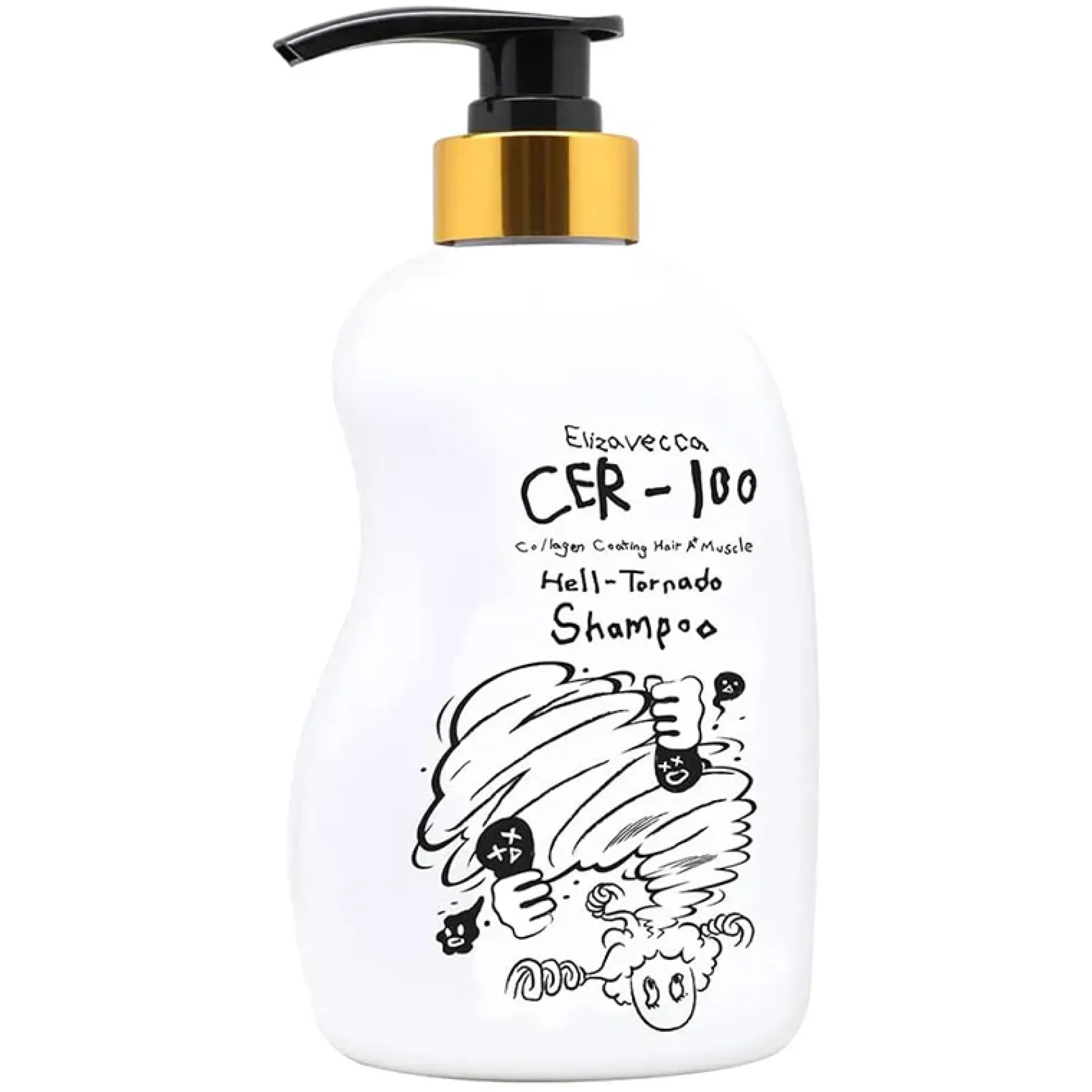 Cer-100 Collagen Coating Hair A+ Muscle Helltornado Shampoo