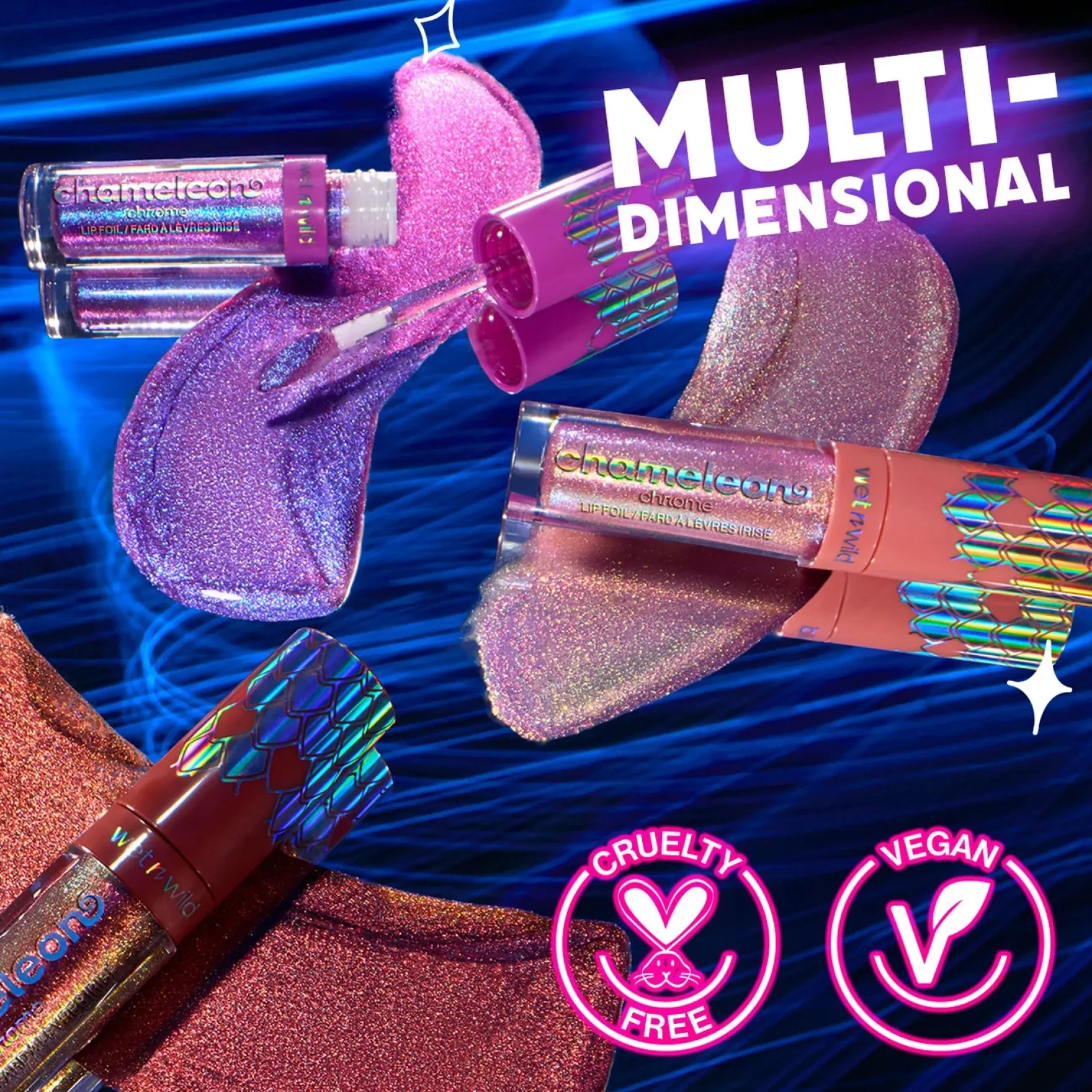 Chameleon Chrome Lip Foil Heatwave Star