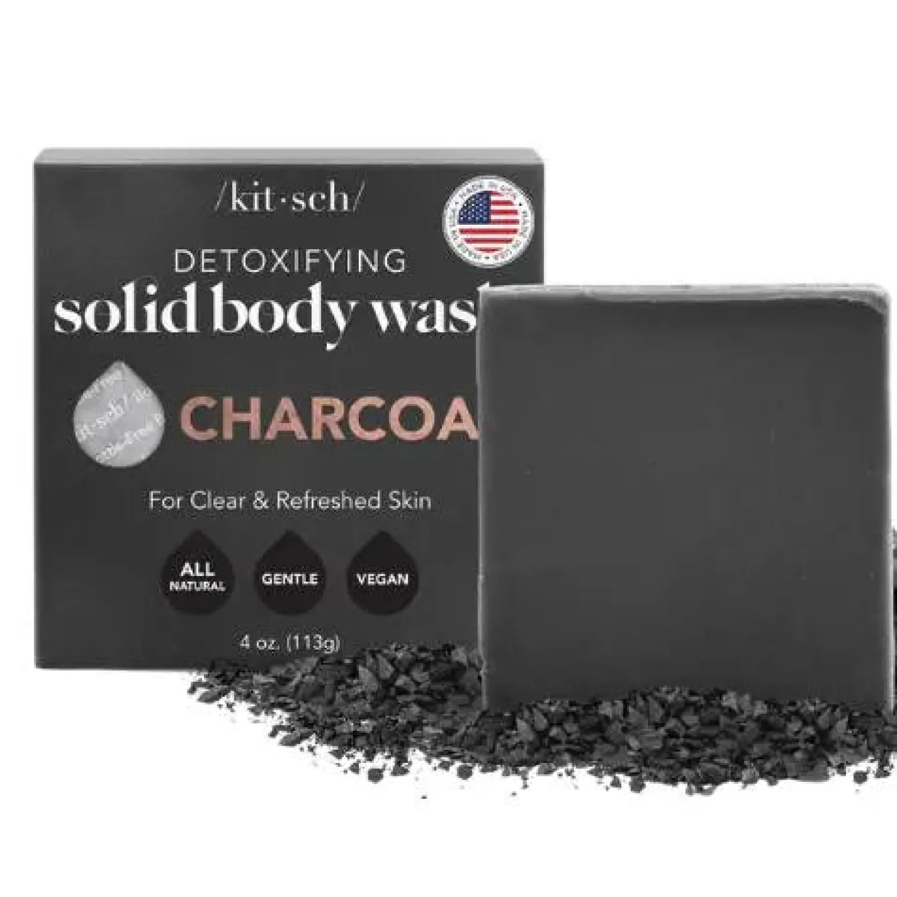 Charcoal Detoxifying Body Wash Bar