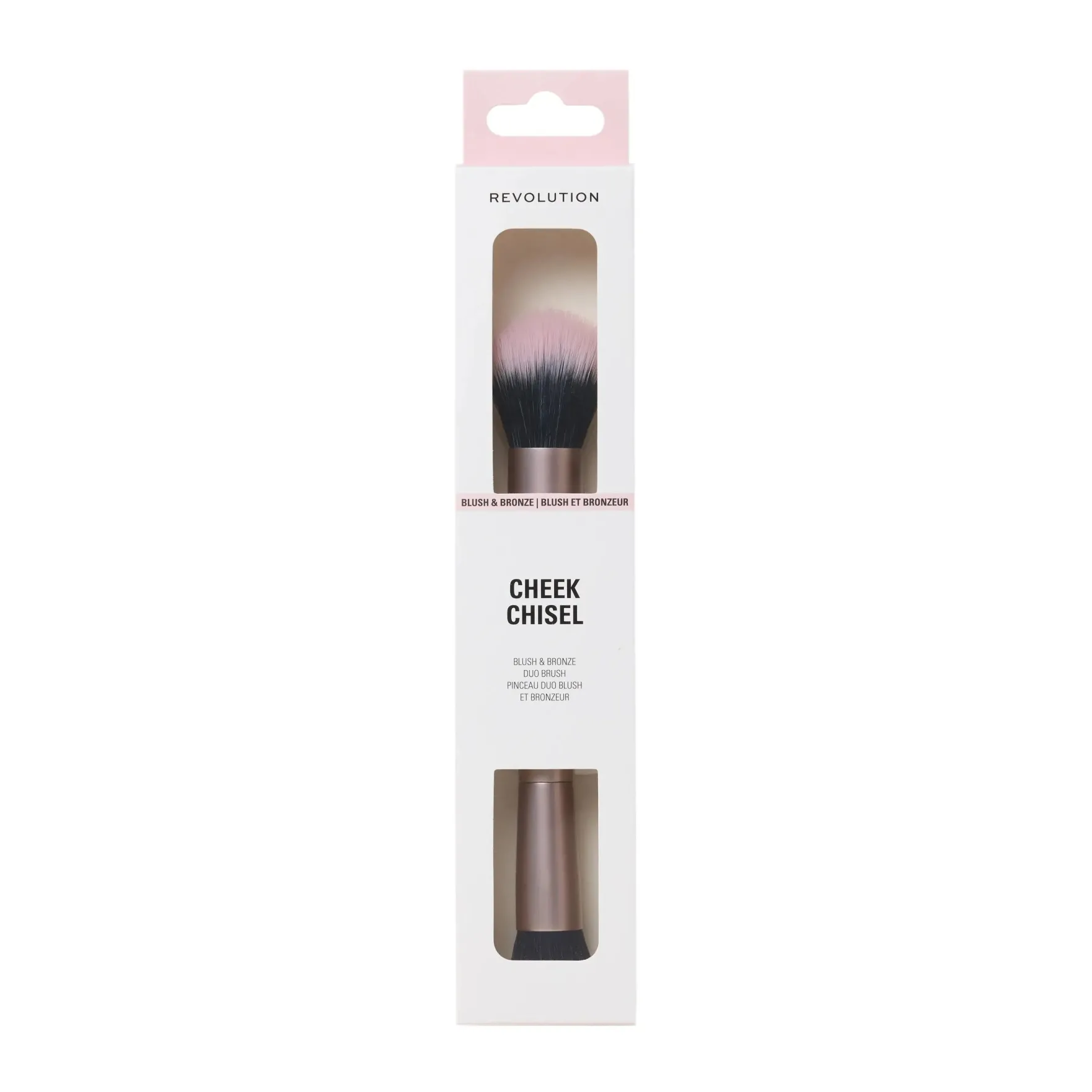 Cheek Chisel Blush & Bronze Duo Brush