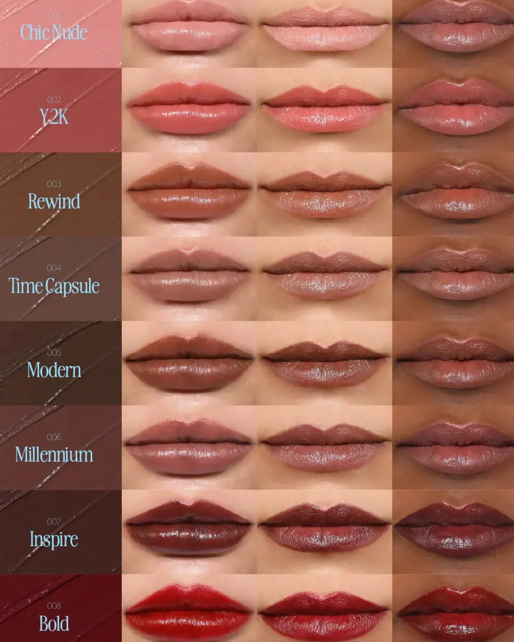 Chic Satin Lipstick 001 Chic Nude