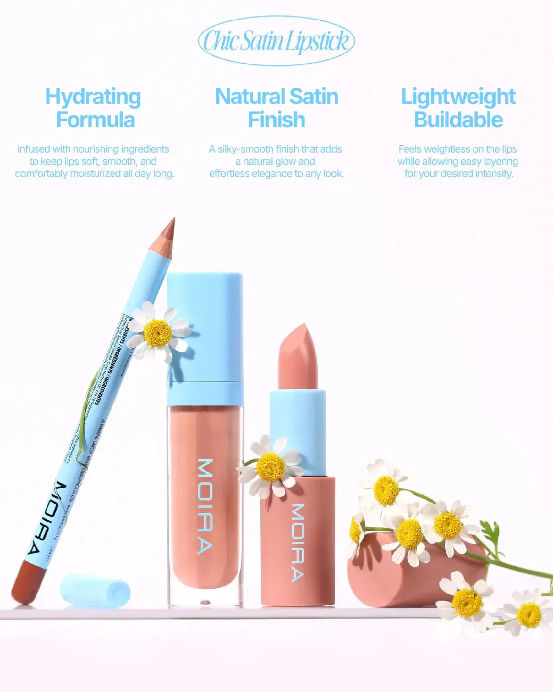 Chic Satin Lipstick 005 Modern