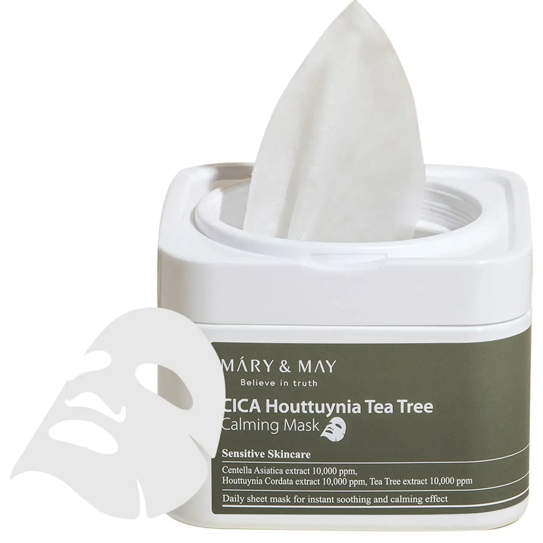 CICA Houttuynia Tea Tree Calming Mask