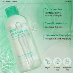 Cica 80% & Hyaluronic Acid Toner