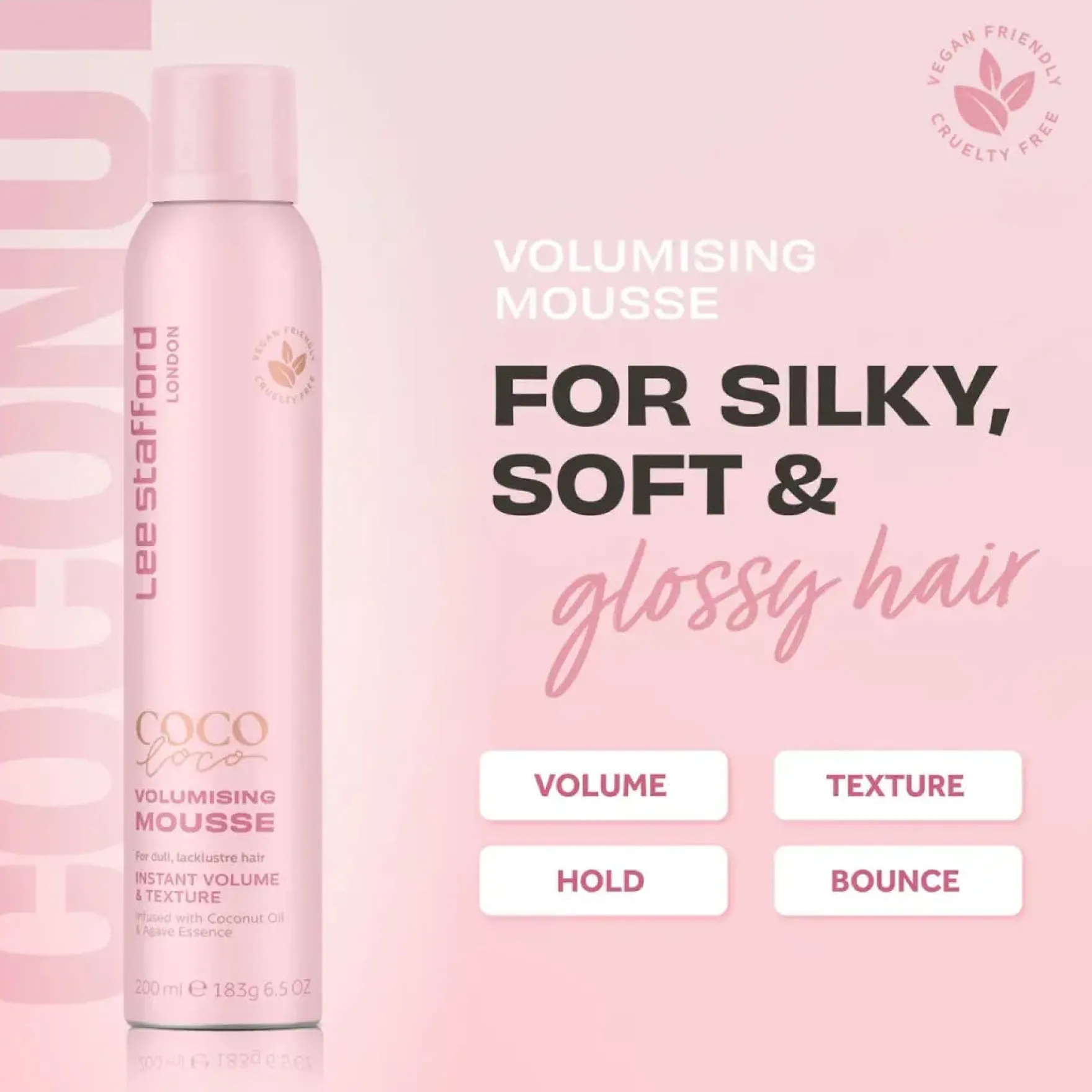 CoCo LoCo & Agave Volumising Mousse