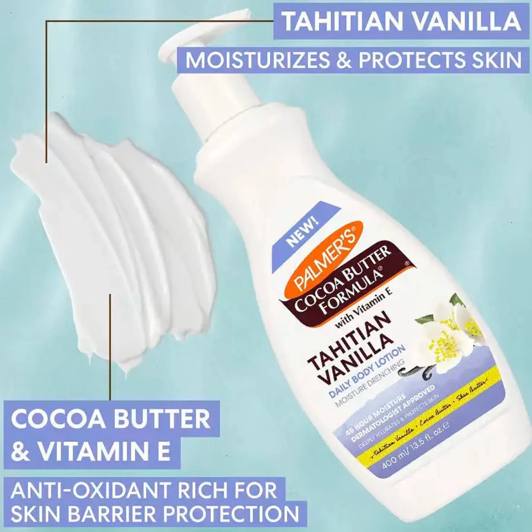 Cocoa Butter Formula Tahitian Vanilla Lotion 400 ml.