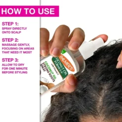 Coconut Oil Formula Moisture Boost Strong Roots Spray